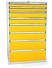 Schubladenschränke 1373 x 860 x 600 - 8x Schubladen